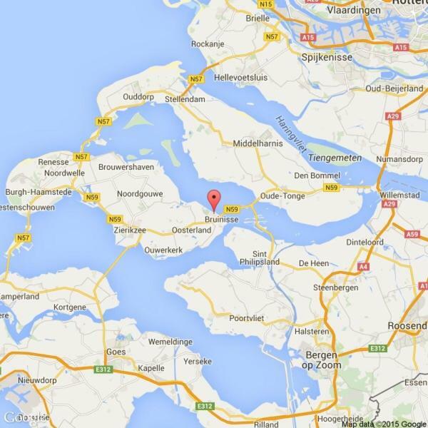 Appartement Zeeland, Bark 46 Bruinisse Bagian luar foto